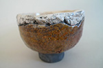 Raku Teeschale #606